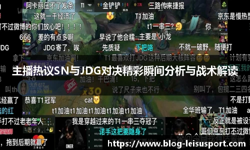 主播热议SN与JDG对决精彩瞬间分析与战术解读